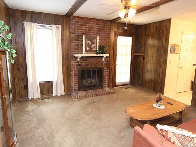 3525 Morningside Drive Raleigh, NC 27607 - Photo 6 of 12 a view of a livingroom with a fireplace