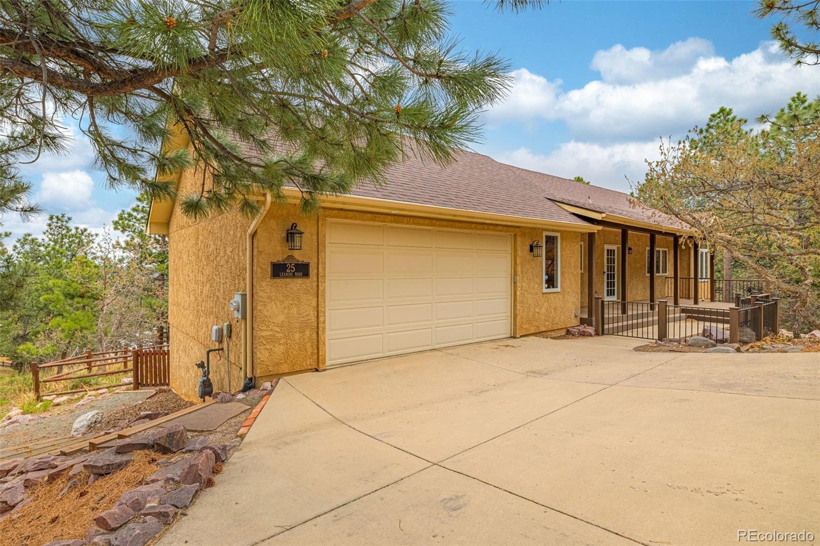 25 Leaming Road Colorado Springs, CO 80906 - Photo 2 of 48 a view of backyard of the house