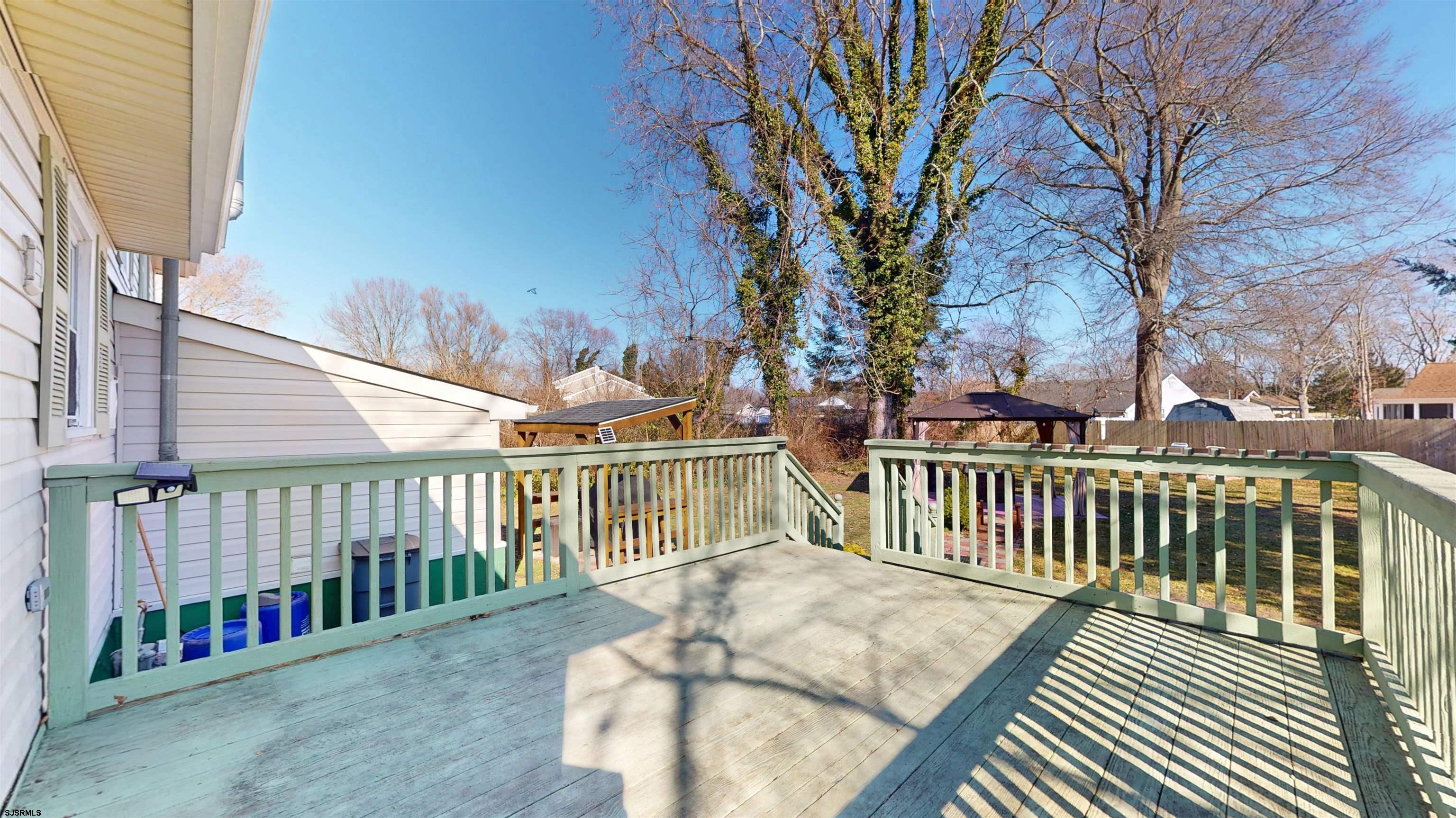123 Devon Road Somers Point, NJ 08244 - Photo 32 of 41 a view of a balcony with wooden floor