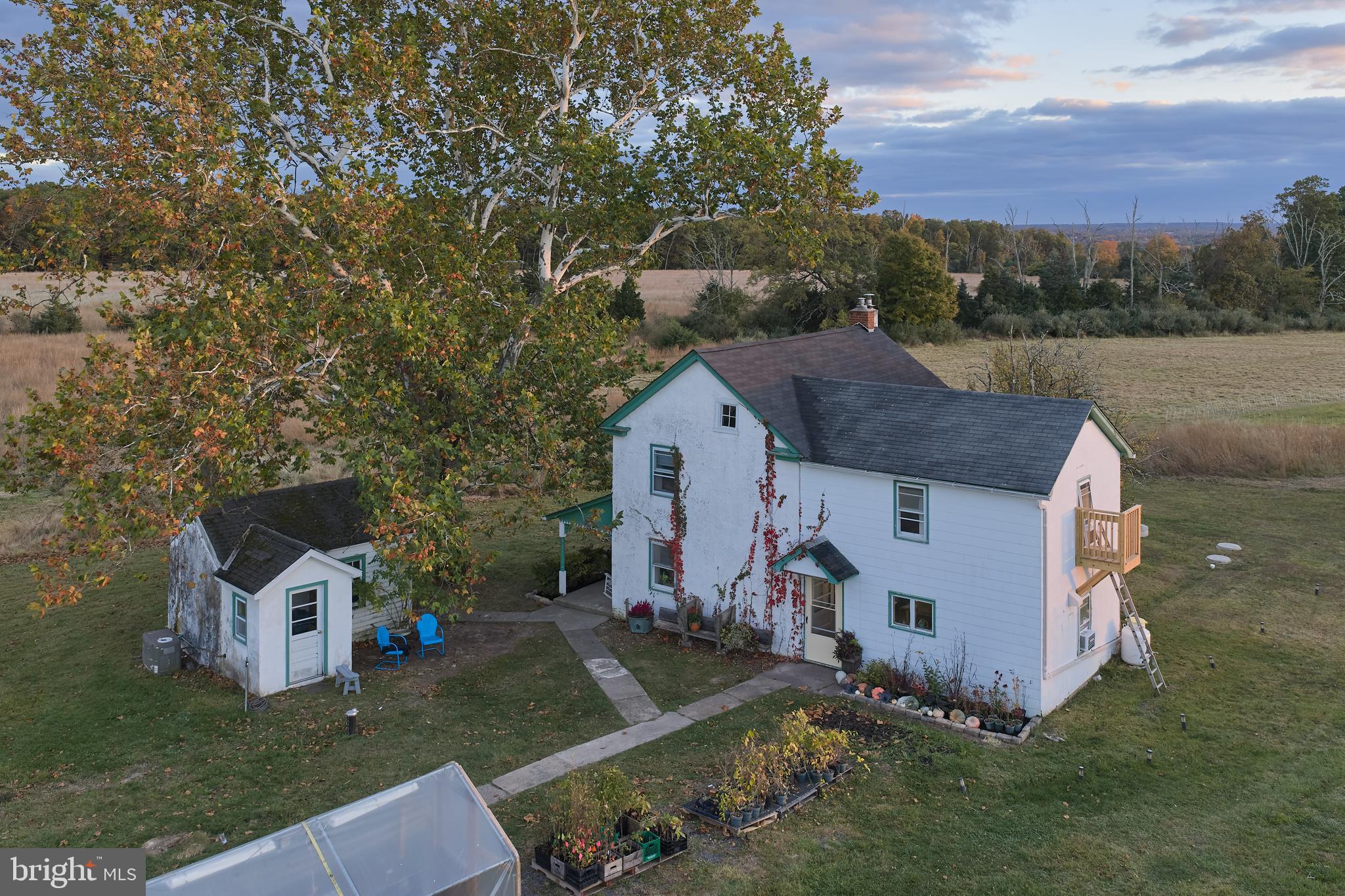 641 Cafferty Road Ottsville, PA 18942 - Photo 21 of 45 an aerial view of a house