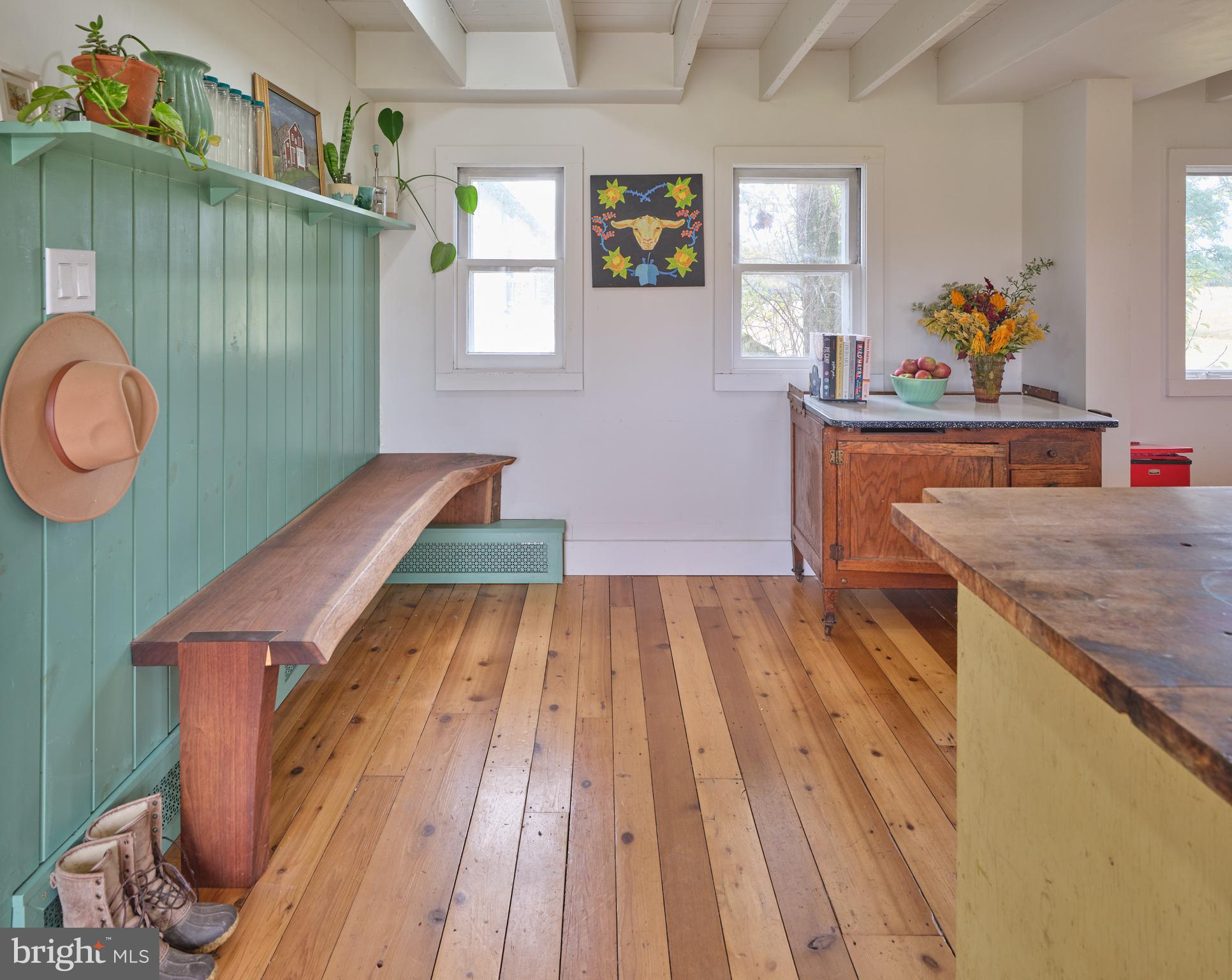641 Cafferty Road Ottsville, PA 18942 - Photo 29 of 45 a room with wooden floor and window