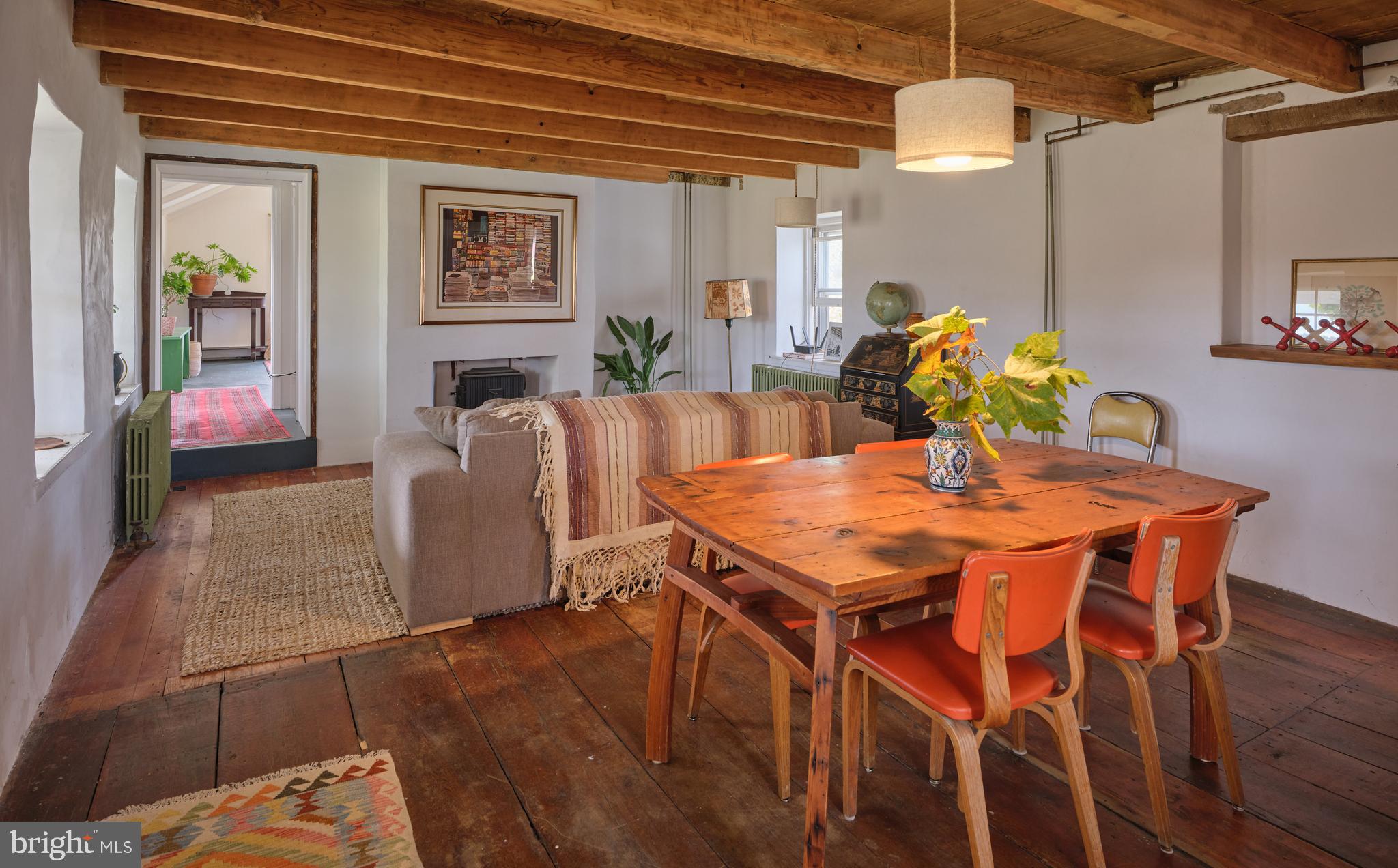 641 Cafferty Road Ottsville, PA 18942 - Photo 32 of 45 a dining room with furniture and window