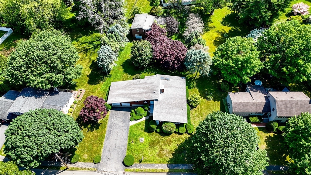 9 Seneca Drive Danvers, MA 01923 - Photo 40 of 41 an aerial view of a house with outdoor space and street view