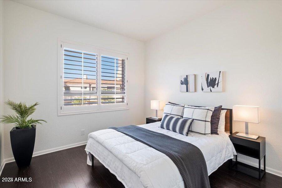 7222 East Gainey Ranch Road, Unit 202 Scottsdale, AZ 85258 - Photo 12 of 22 Oasis-202-Second bedroom