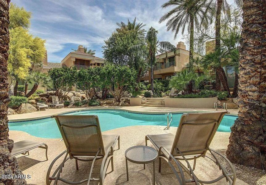 7222 East Gainey Ranch Road, Unit 202 Scottsdale, AZ 85258 - Photo 17 of 22 Oasis-202-Oasis swimming pool 3