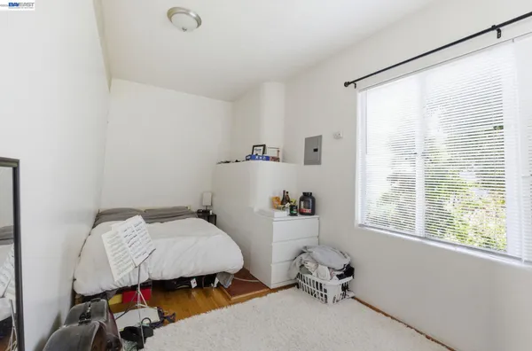 a room with furniture and a window