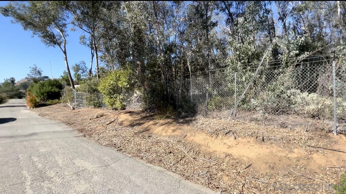 0 Vickers Road Fallbrook, CA 92028 - Photo 7 of 7 a view of a dry yard with trees