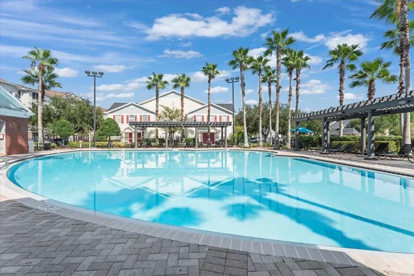 a workspace with furniture and window