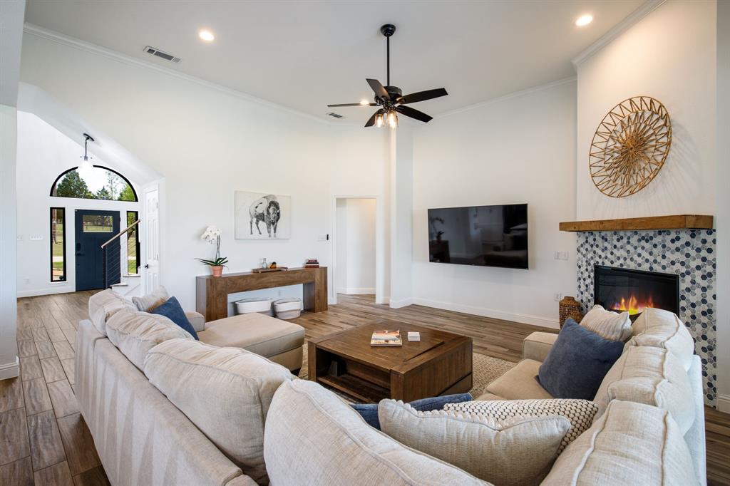 245 Barnes Bridge Road Sunnyvale, TX 75182 - Photo 9 of 40 This renovated home had 4 walls removed to create the open concept.