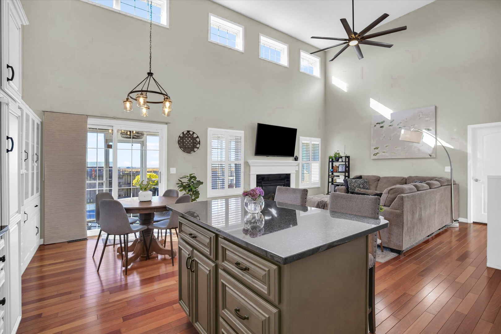 1315 West Ridge Lane Champaign, IL 61822 - Photo 49 of 102 a view of a dining room with furniture window and wooden floor