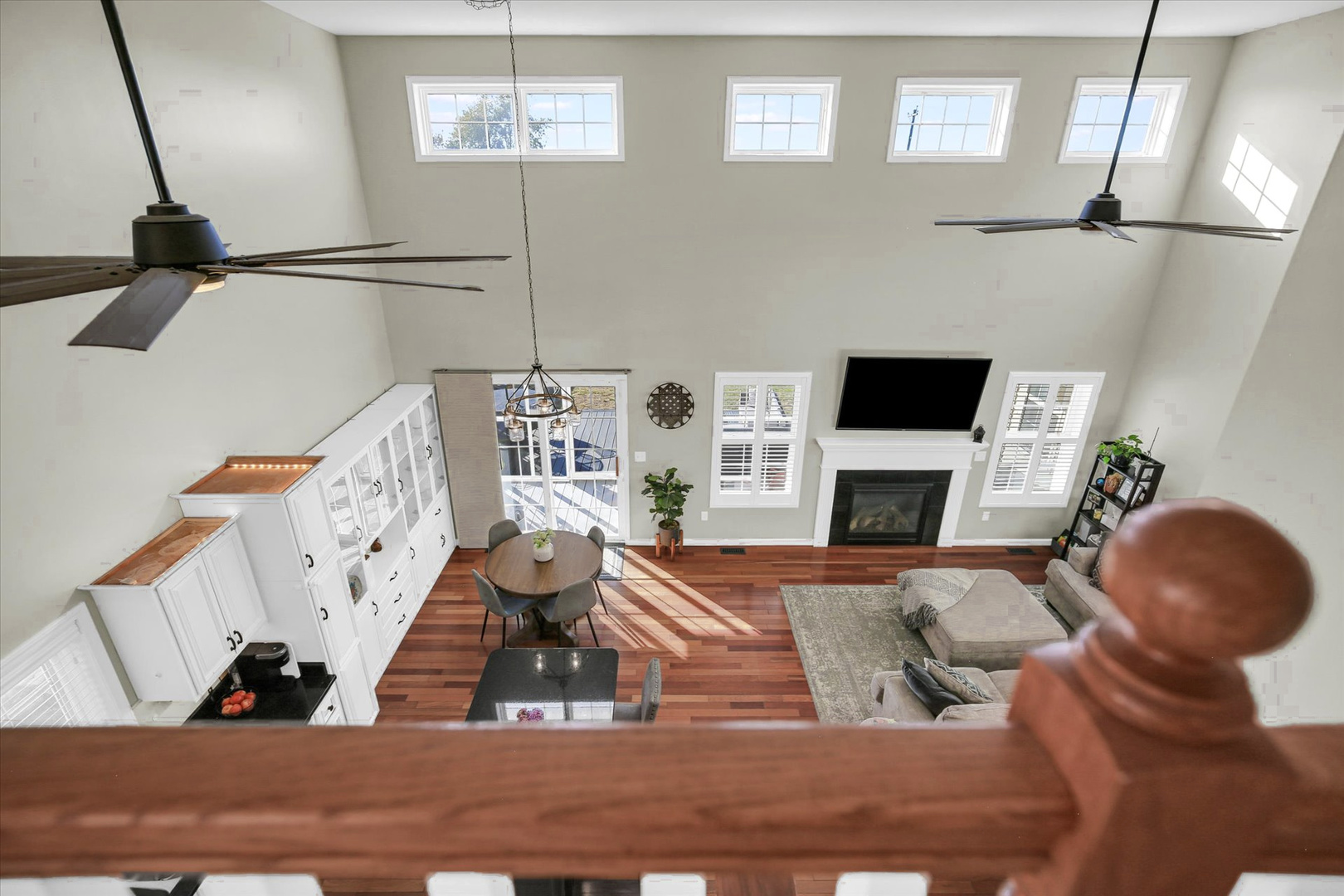 1315 West Ridge Lane Champaign, IL 61822 - Photo 73 of 102 a living room with furniture and a flat screen tv