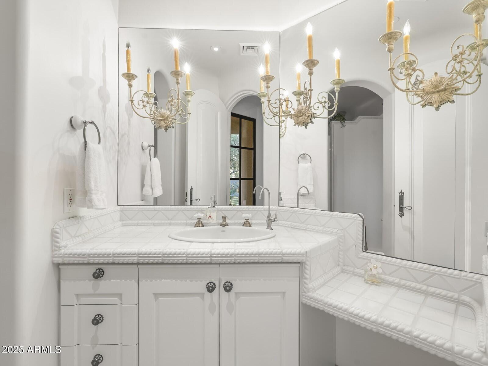 9422 East Happy Valley Road Scottsdale, AZ 85255 - Photo 40 of 78 Bathroom w Decorative Vanity