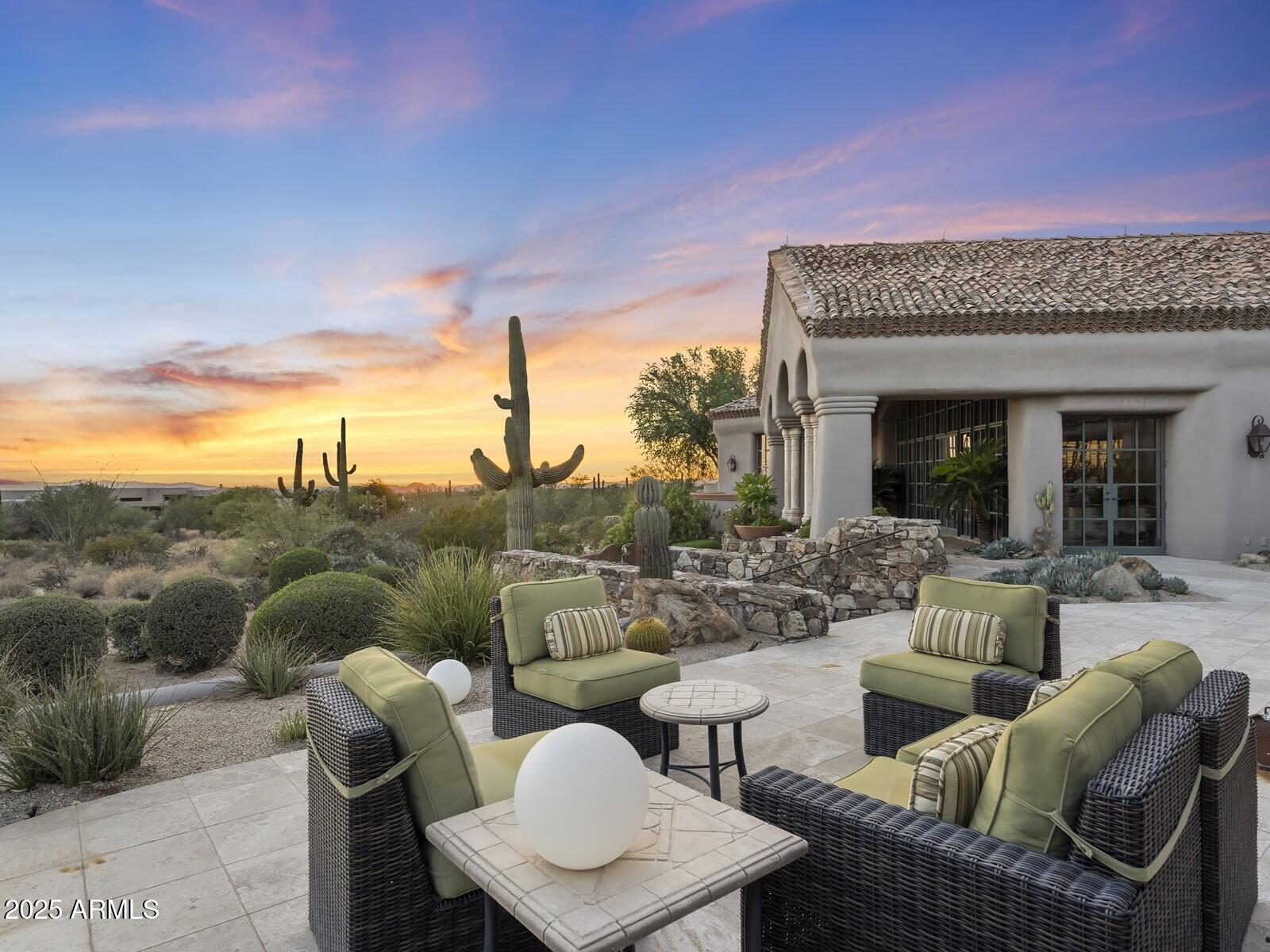 9422 East Happy Valley Road Scottsdale, AZ 85255 - Photo 52 of 78 Patio w Desert Landscaping
