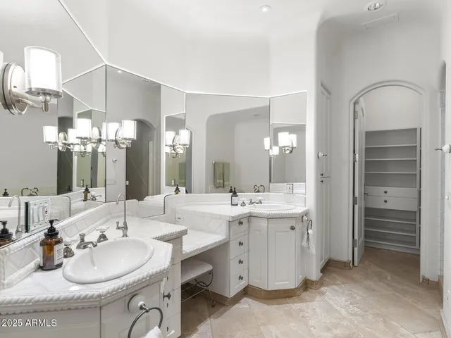 a kitchen with a stove and a microwave