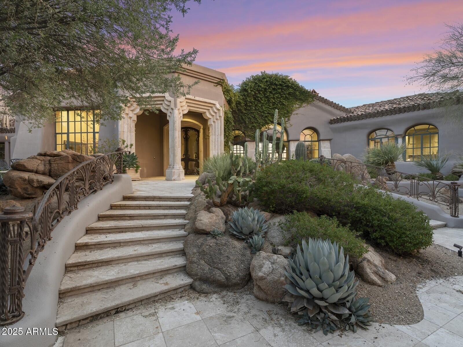 9422 East Happy Valley Road Scottsdale, AZ 85255 - Photo 6 of 78 Stone Steps & Custom Railings