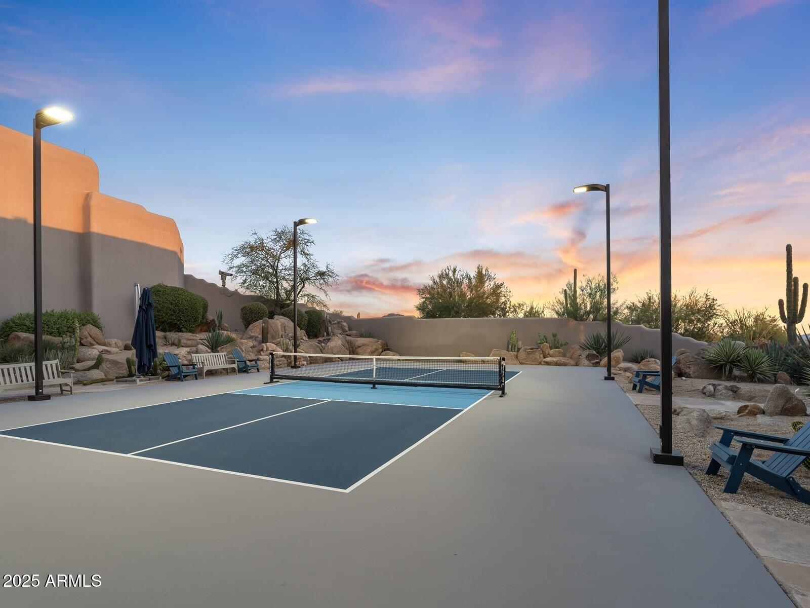 9422 East Happy Valley Road Scottsdale, AZ 85255 - Photo 84 of 99 Outdoor Pickle Ball Court