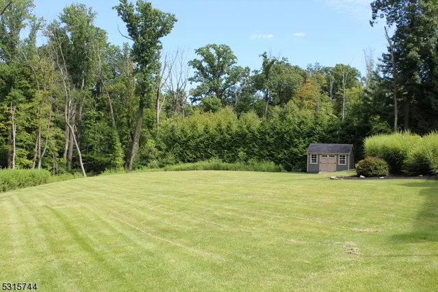 a house with trees in front of it