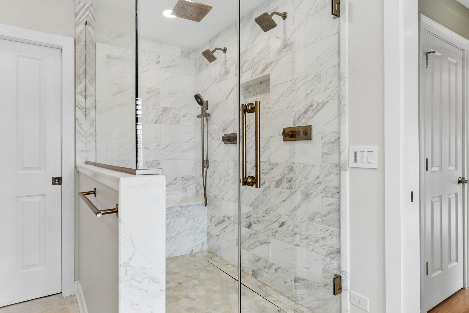 39W553 Sheldon Lane Geneva, IL 60134 - Photo 24 of 46 a bathroom with a shower