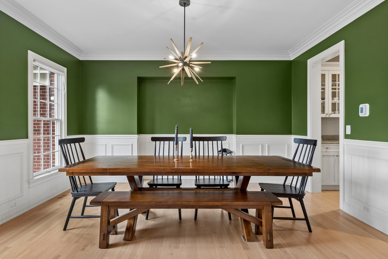 39W553 Sheldon Lane Geneva, IL 60134 - Photo 5 of 46 a view of a dining room with furniture window and wooden floor