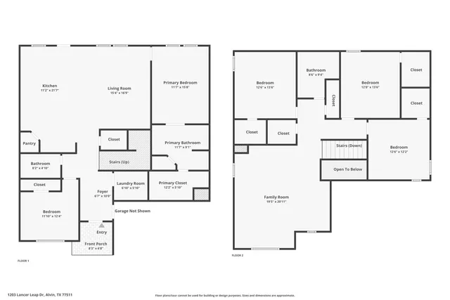 $320,000 | 1203 Lancer Leap Drive, Alvin, TX 77511