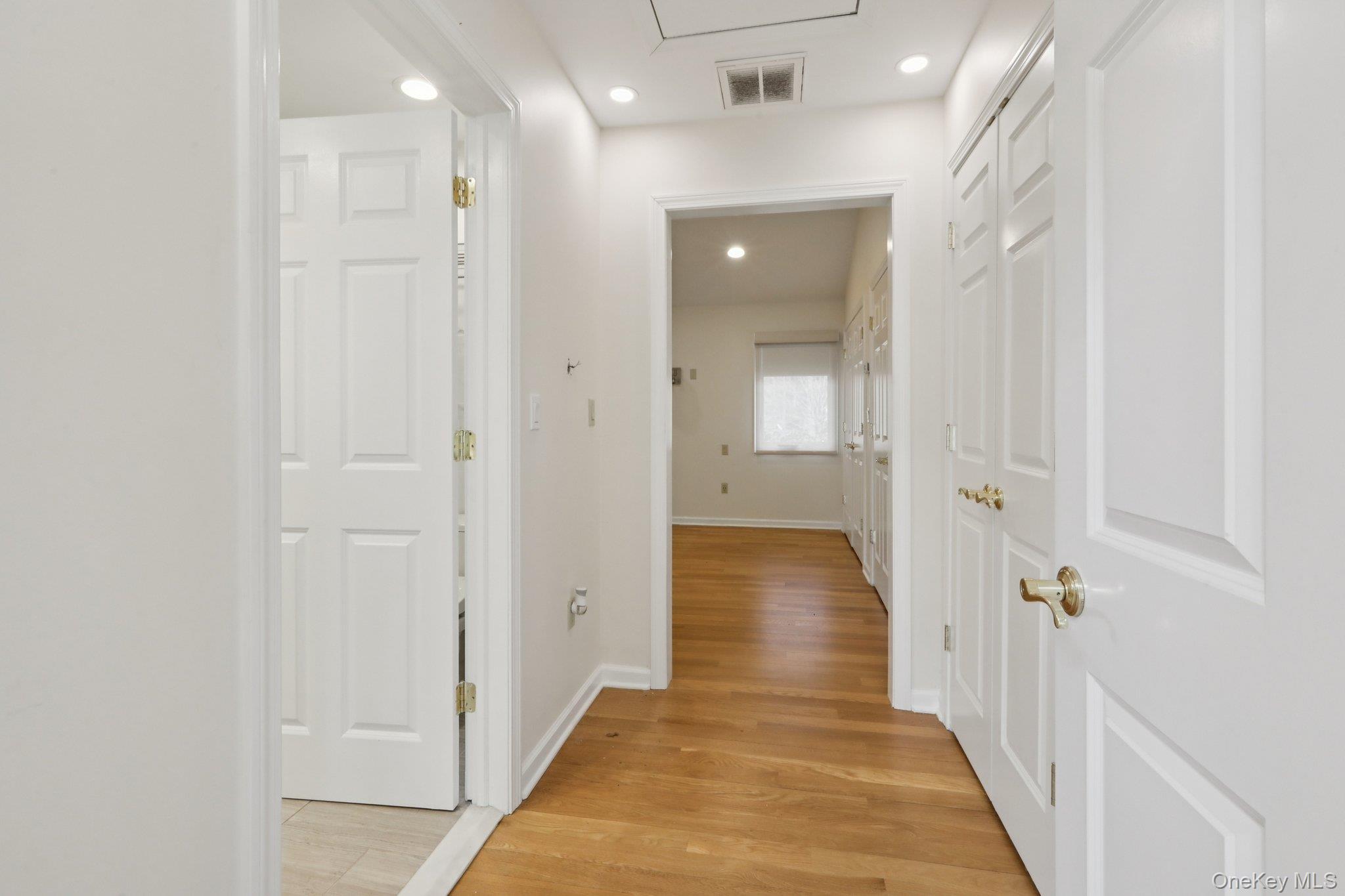 17 Rolling Ridge Road New City, NY 10956 - Photo 21 of 50 a view of a hallway with wooden floor and a bathroom