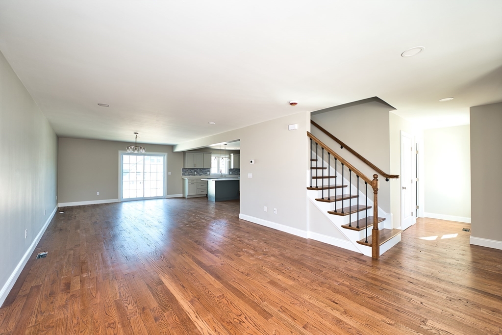 124 Downing Street Fall River, MA 02723 - Photo 7 of 33 a view of entryway with wooden floor