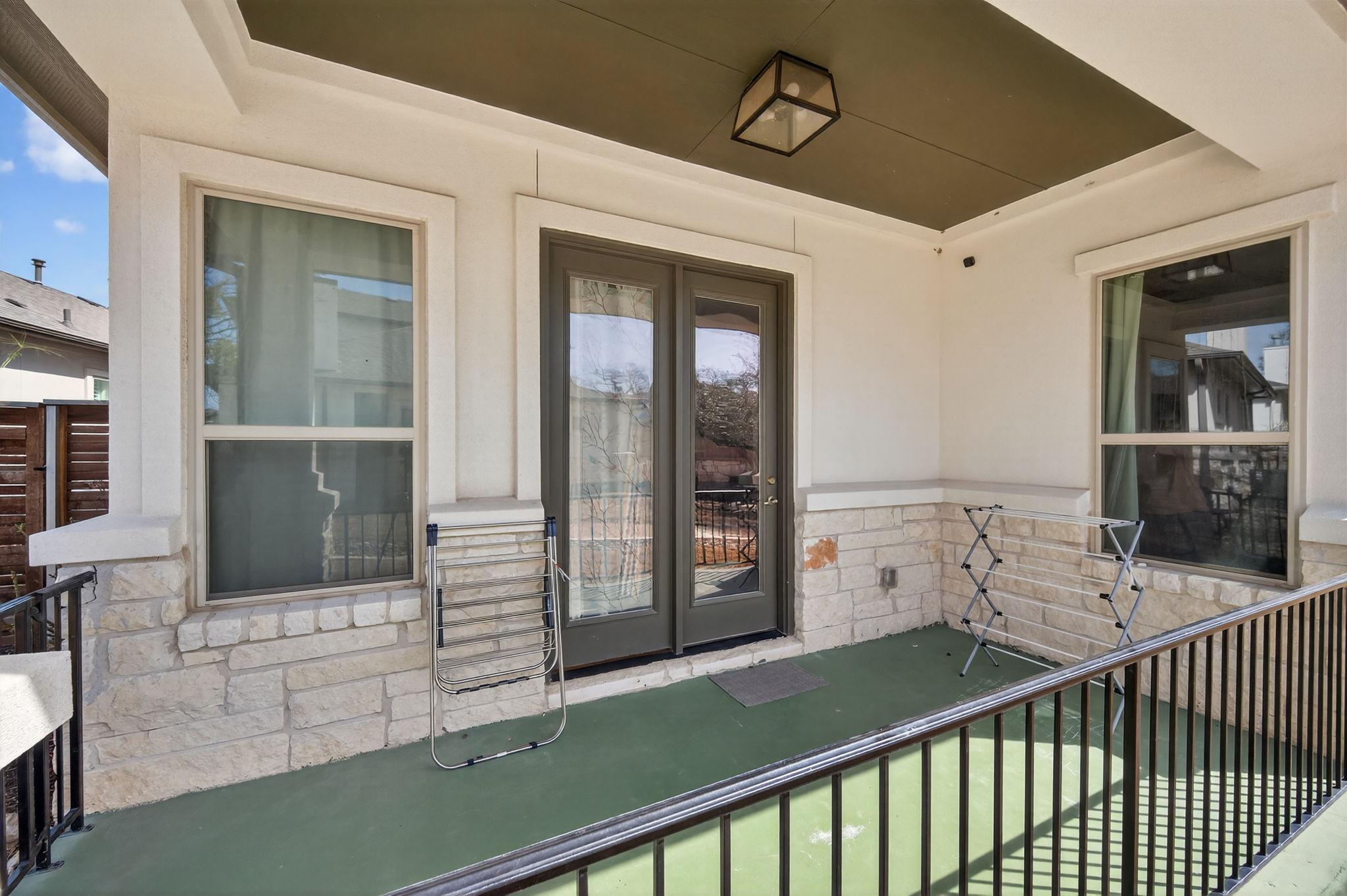 205 Clubhouse Drive, Unit G Georgetown, TX 78628 - Photo 26 of 40 a view of a balcony and front door