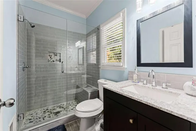 a living room with furniture fireplace and a flat screen tv
