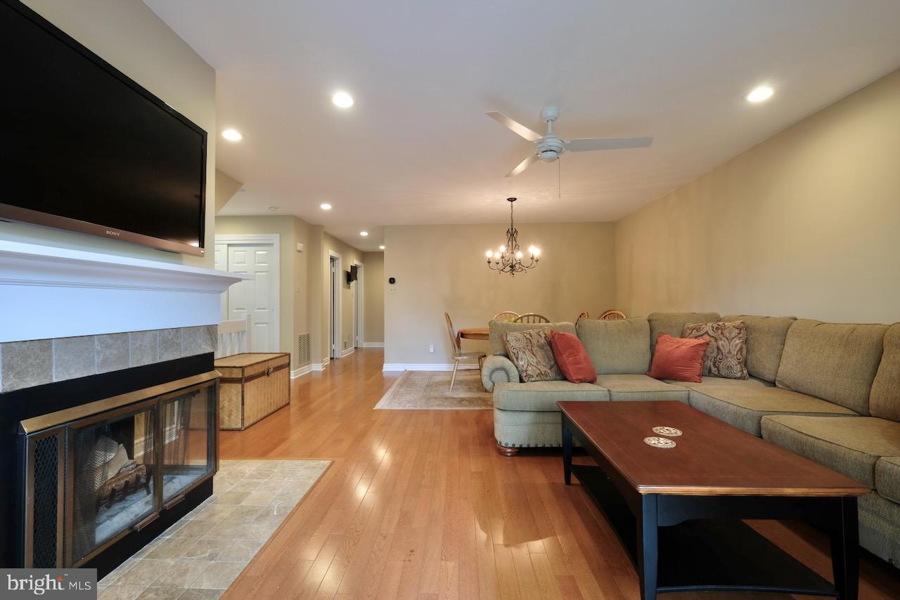 37 A Melrose Road, Unit A Princeton, NJ 08540 - Photo 4 of 25 Living Room with FP