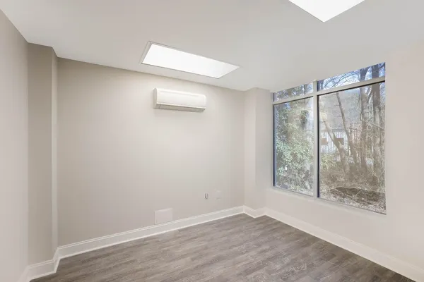 a view of empty room