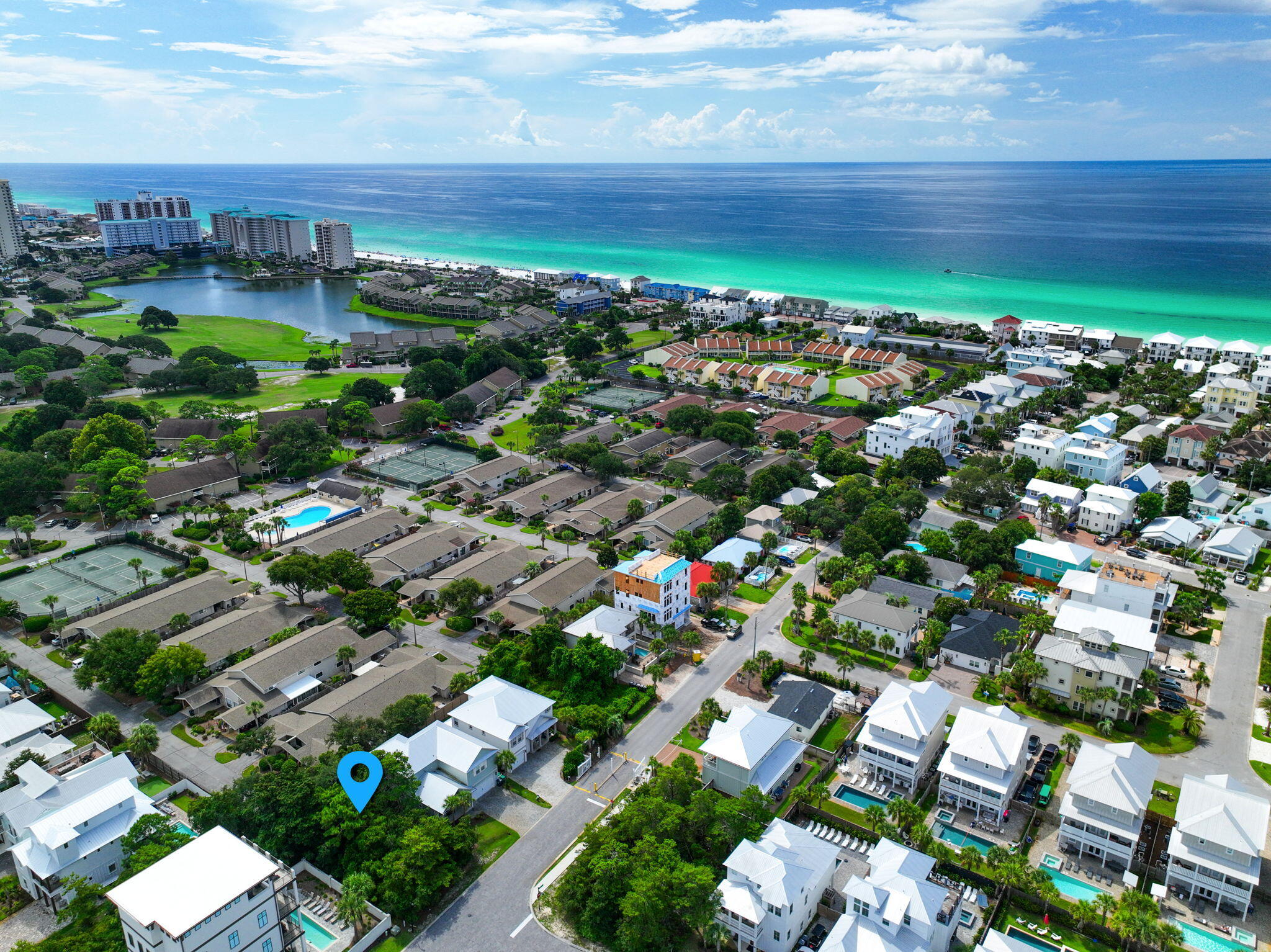 Lot H10 Miami Street Miramar Beach, FL 32550 - Photo 2 of 13 an aerial view of multiple house