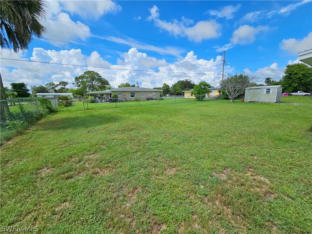 200 Oregon Road West Lehigh Acres, FL 33936 - Photo 17 of 18 a view of yard with green space