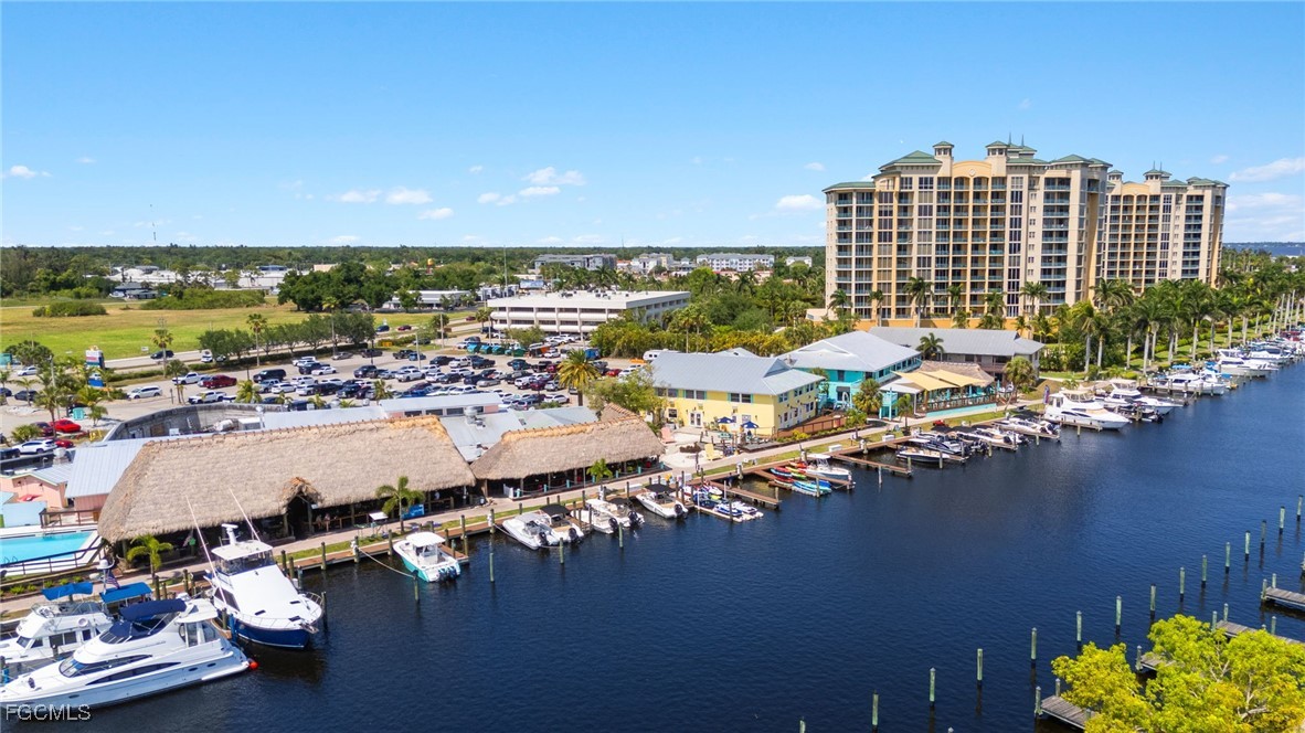 3426 Hancock Bridge Parkway, Unit 704 North Fort Myers, FL 33903 - Photo 36 of 37 a view of a city with ocean view