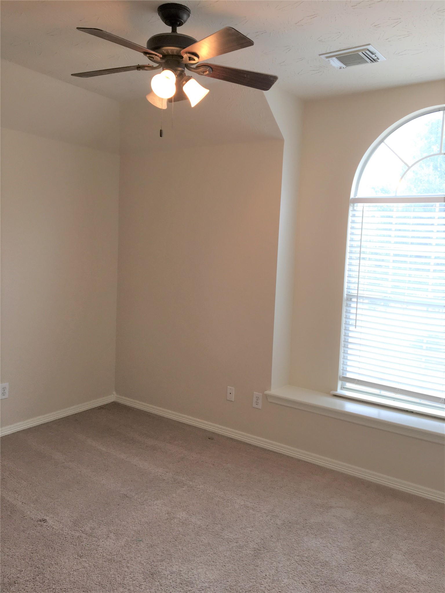 2214 Valley View Crossing Conroe, TX 77304 - Photo 16 of 23 an empty room with windows and fan