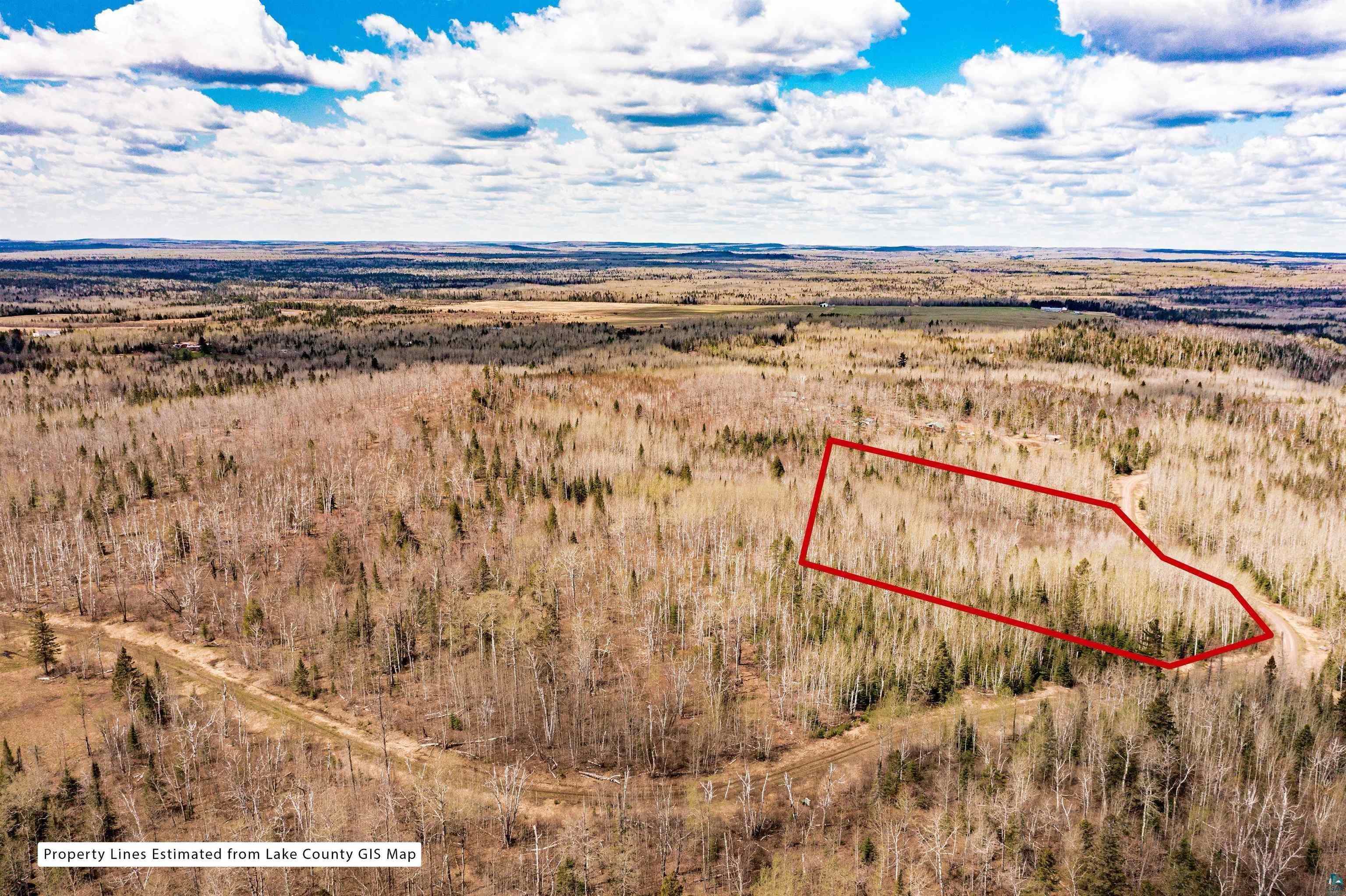 Lot 3 Birch Hill Road Silver Bay, MN 55614 - Photo 3 of 6 Aerial view with a rural view