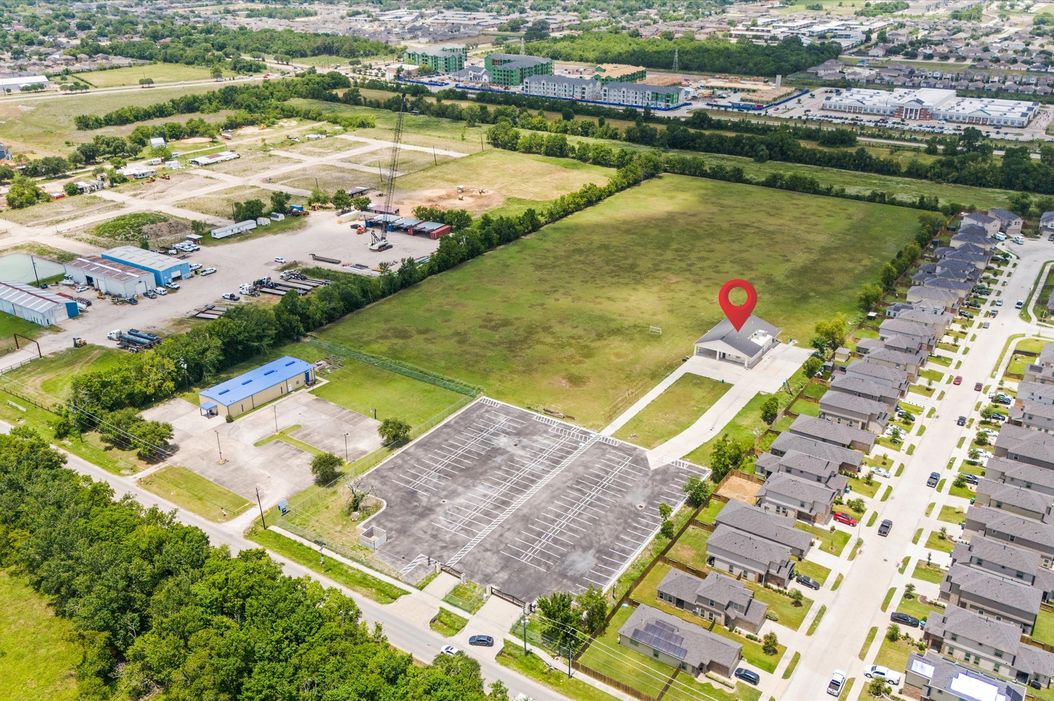0 Almeda Genoa Road Houston, TX 77053 - Photo 4 of 29 an aerial view of residential houses with outdoor space