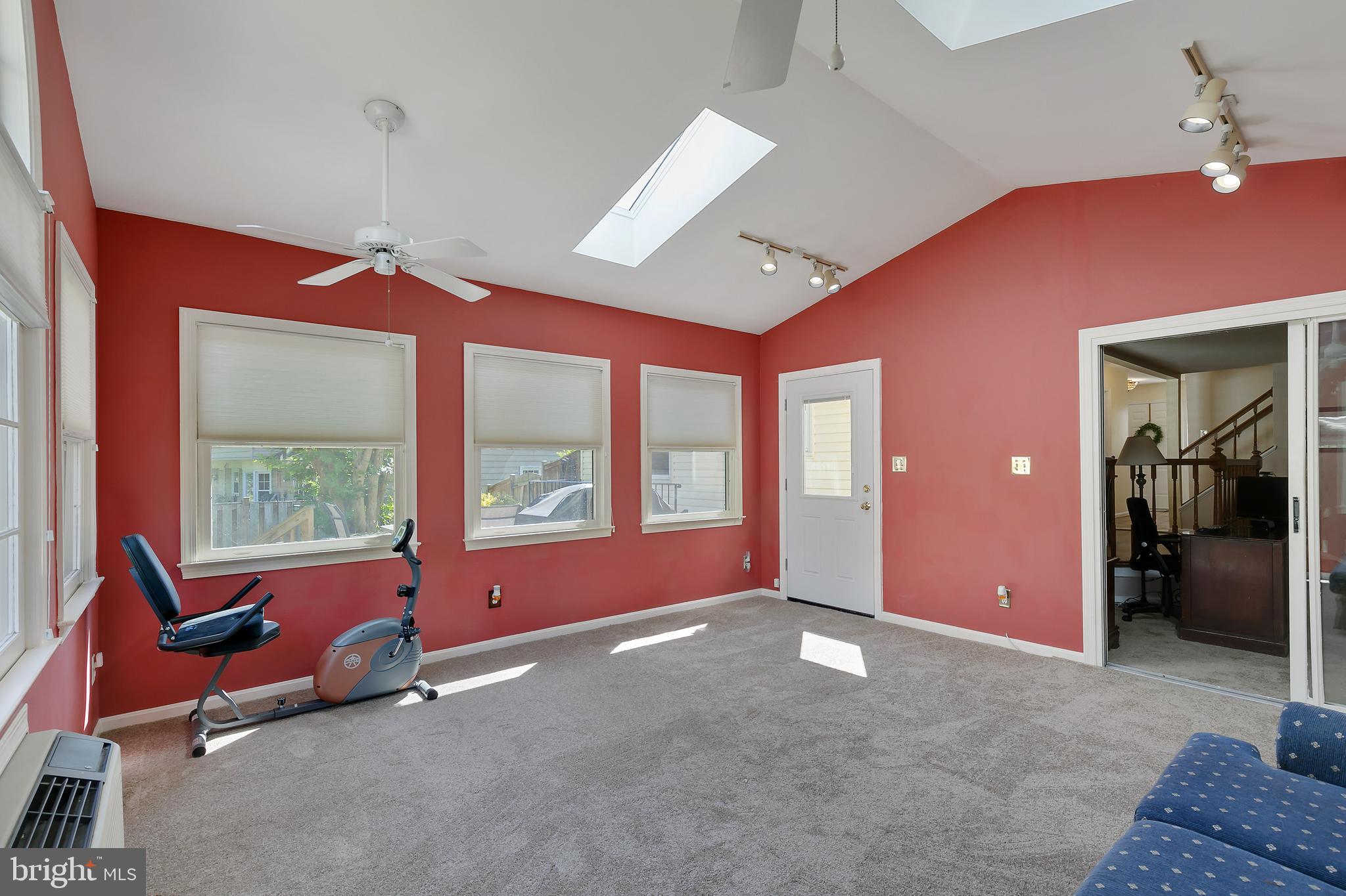 4501 Gilbertson Road Fairfax, VA 22032 - Photo 12 of 33 SUN ROOM FLANKED BY TWO DECKS