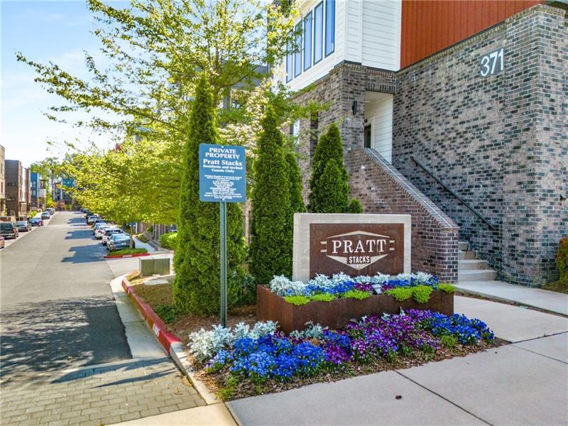 383 Pratt Drive, Unit 504 Atlanta, GA 30315 - Photo 44 of 48 a sign on the side of a building