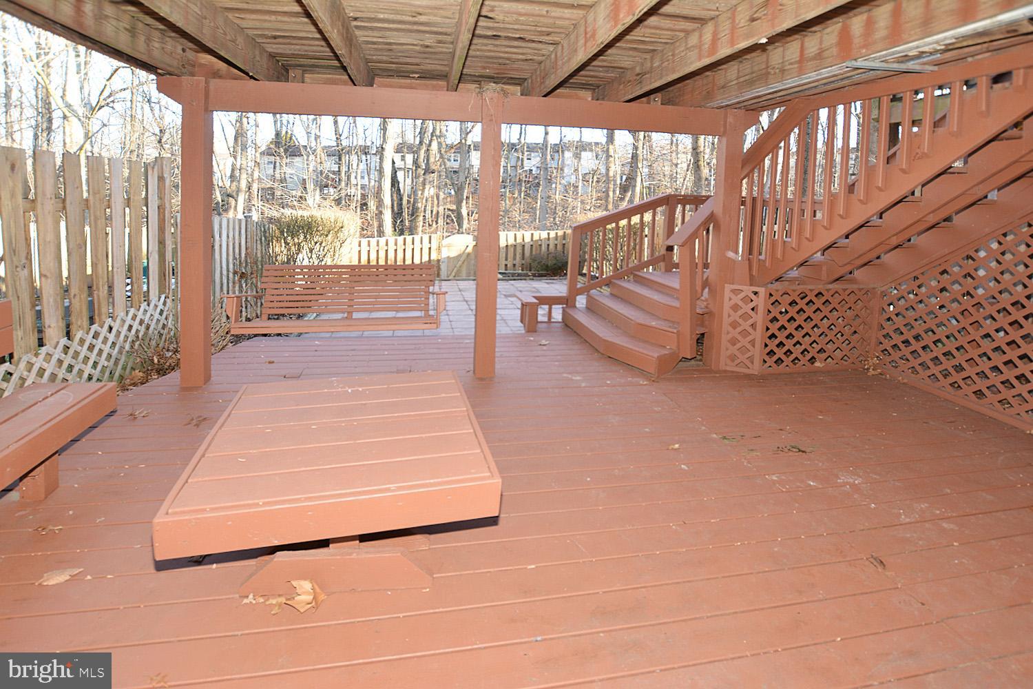 7907 Forest Path Way Springfield, VA 22153 - Photo 30 of 34 LOWER DECK
