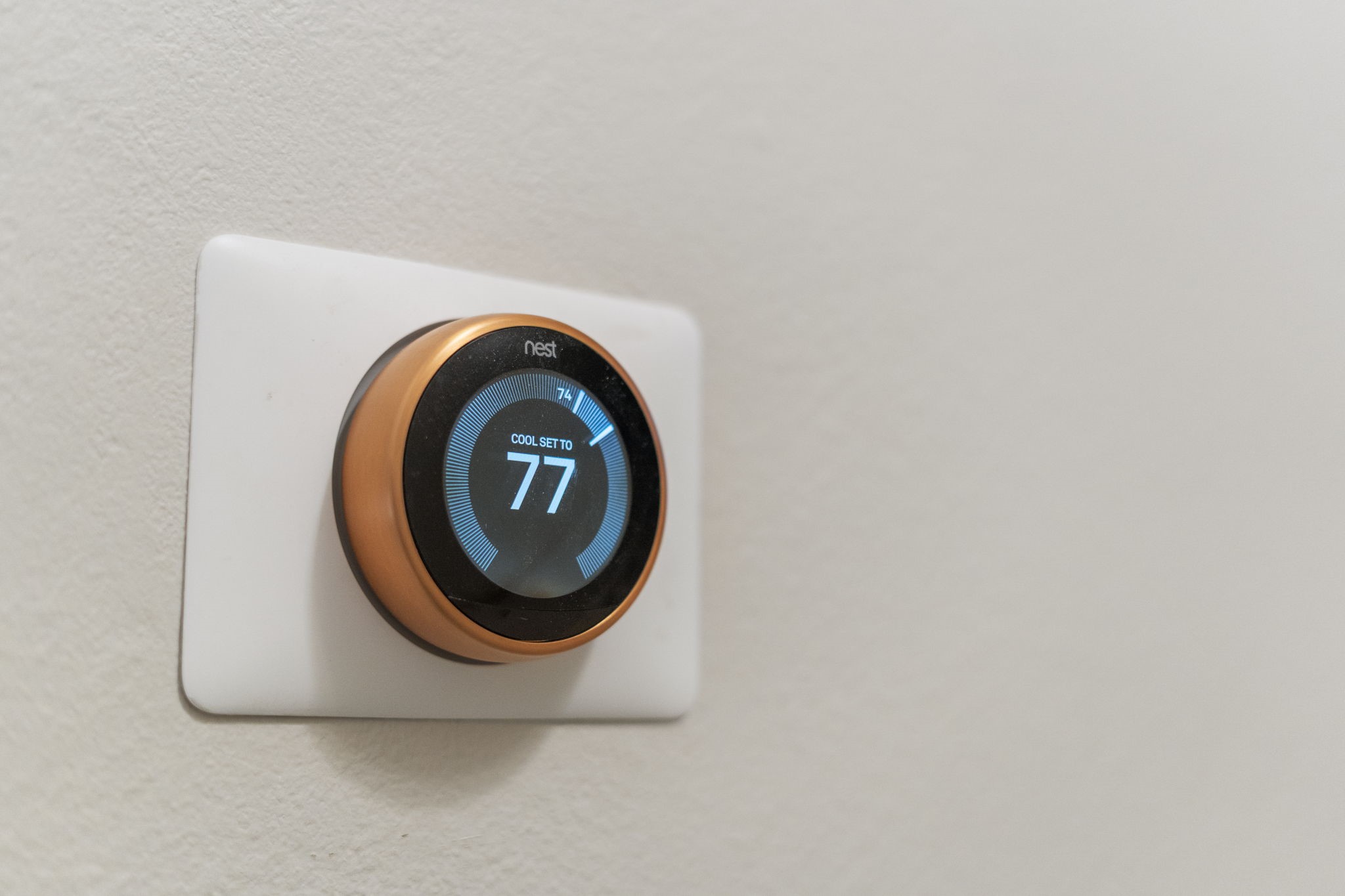 7392 Regency Square Court, Unit 7392 Houston, TX 77036 - Photo 16 of 32 Updated NEST thermostat provides efficient temperature control and energy savings.