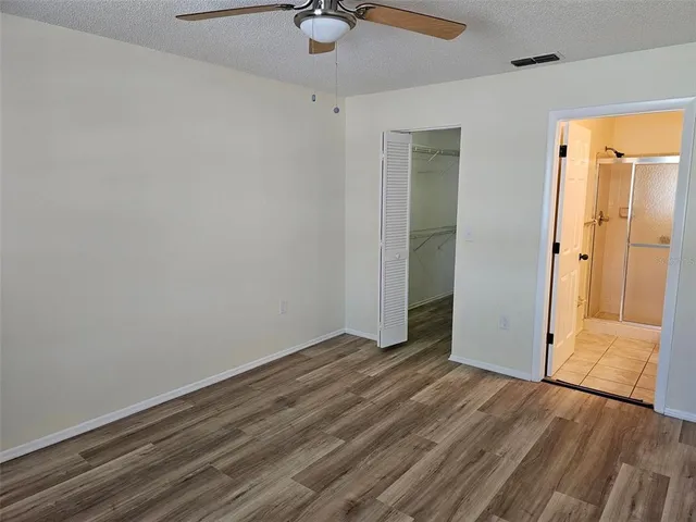wooden floor in an empty room
