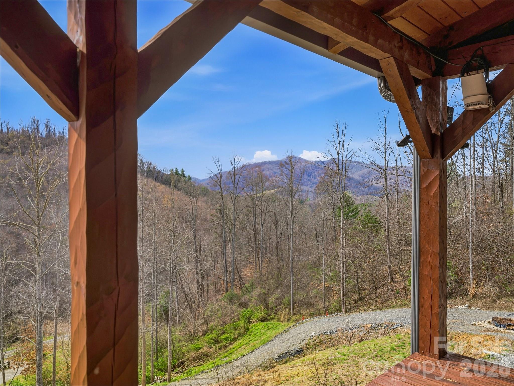 182 Whittemore Branch Road Barnardsville, NC 28709 - Photo 15 of 46 a view of a glass door