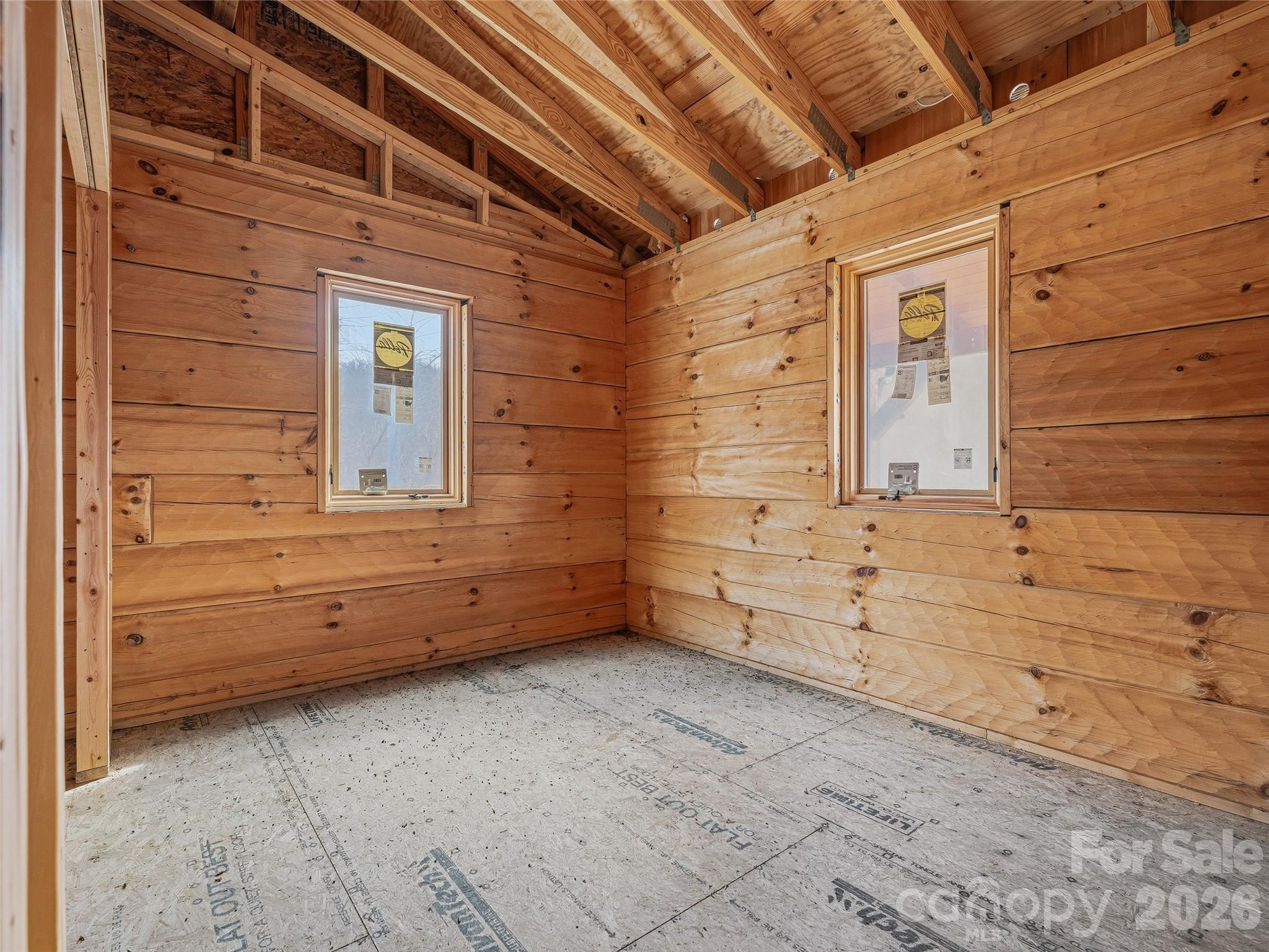 182 Whittemore Branch Road Barnardsville, NC 28709 - Photo 27 of 46 a view of an empty room
