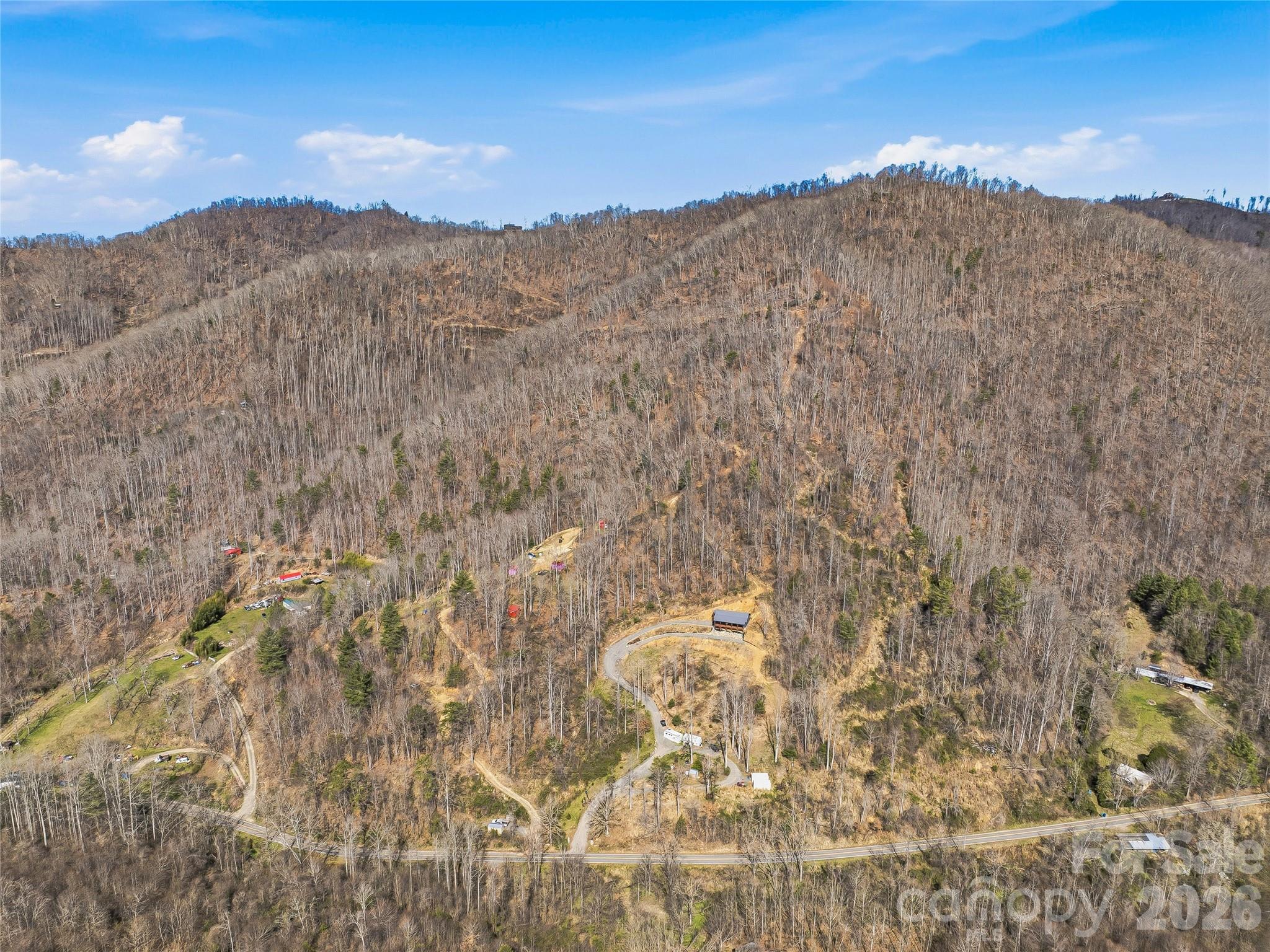 182 Whittemore Branch Road Barnardsville, NC 28709 - Photo 3 of 46 a view of mountain view with mountains in the background
