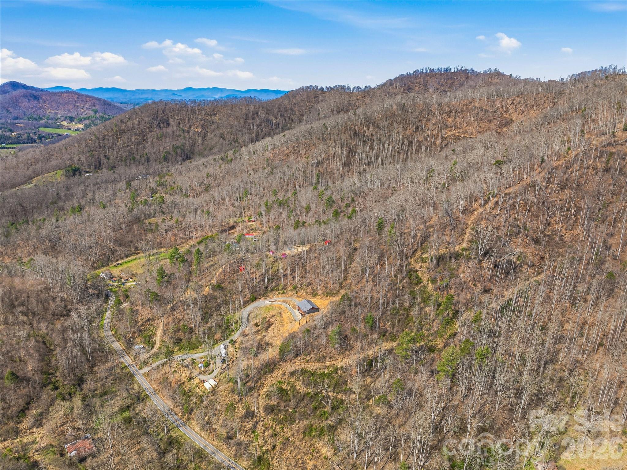 182 Whittemore Branch Road Barnardsville, NC 28709 - Photo 5 of 46 a view of mountain view with mountains in the background