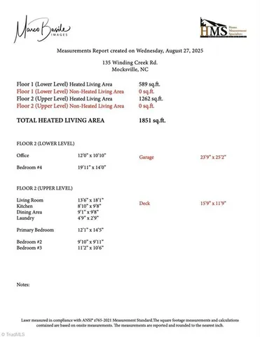 $299,000 | 135 Winding Creek Road, Mocksville, NC 27028