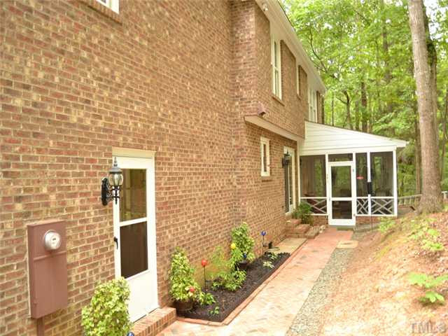 5304 Deep Valley Run Raleigh, NC 27606 - Photo 20 of 25 The beauty and durability of brick makes this home an unusual and low-maintenance investment. Exterior Back