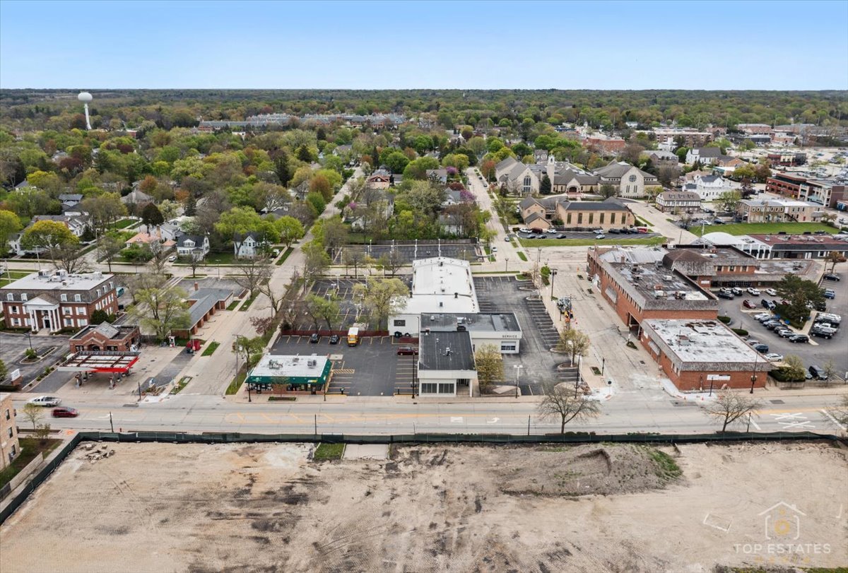 206 North Cook Street Barrington, IL 60010 - Photo 11 of 55 an aerial view of residential houses with outdoor space
