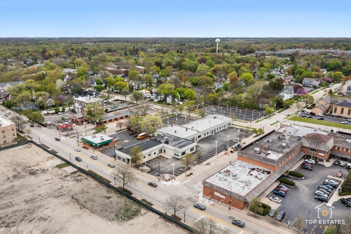 206 North Cook Street Barrington, IL 60010 - Photo 12 of 55 an aerial view of residential building with parking