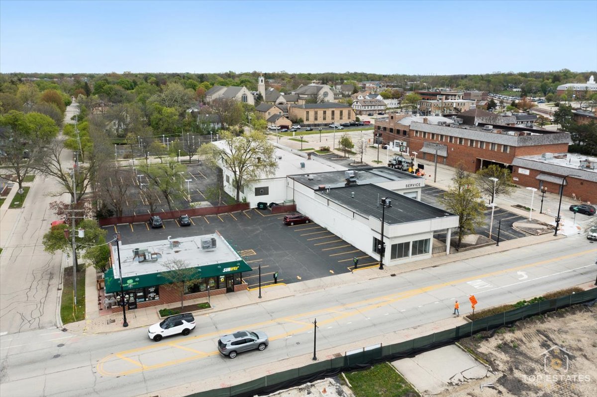 206 North Cook Street Barrington, IL 60010 - Photo 20 of 55 an aerial view of residential houses with outdoor space